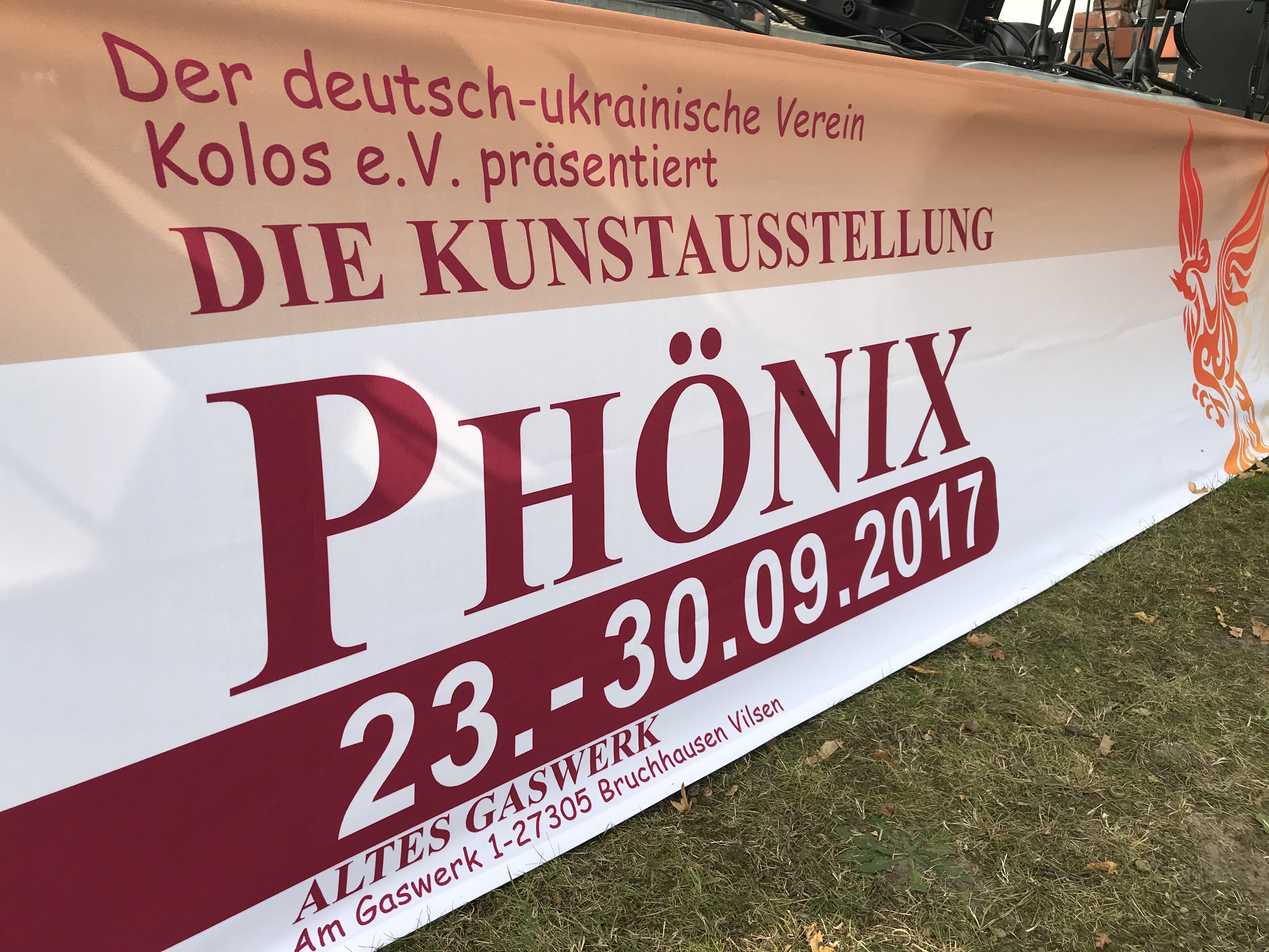 Eröffnungsfeier der Kunstausstellung „Phönix“